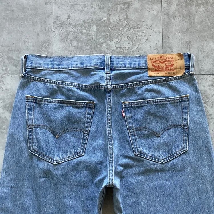 W36 L34】Levis 501 リーバイス ボタンフライ ビッグサイズ デニム