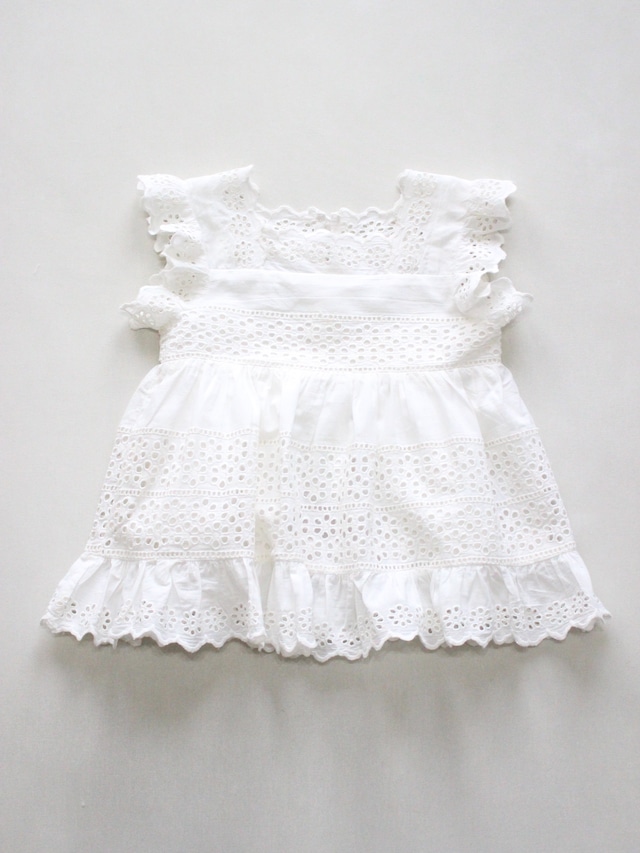 little cotton clothes   Ava Blouse - White