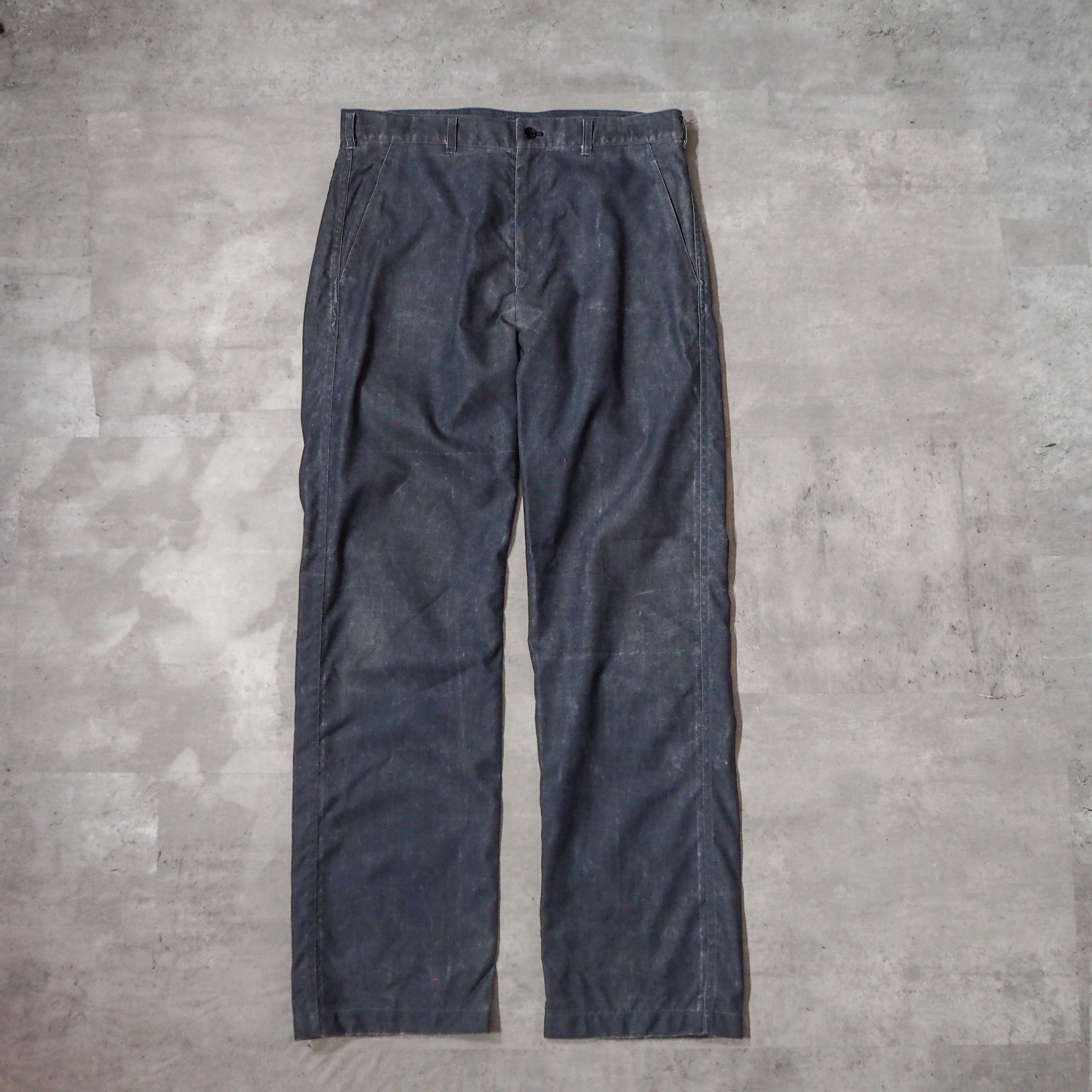 90s “comme des garçons homme” 田中オム AD1998 fade nylon pants 90