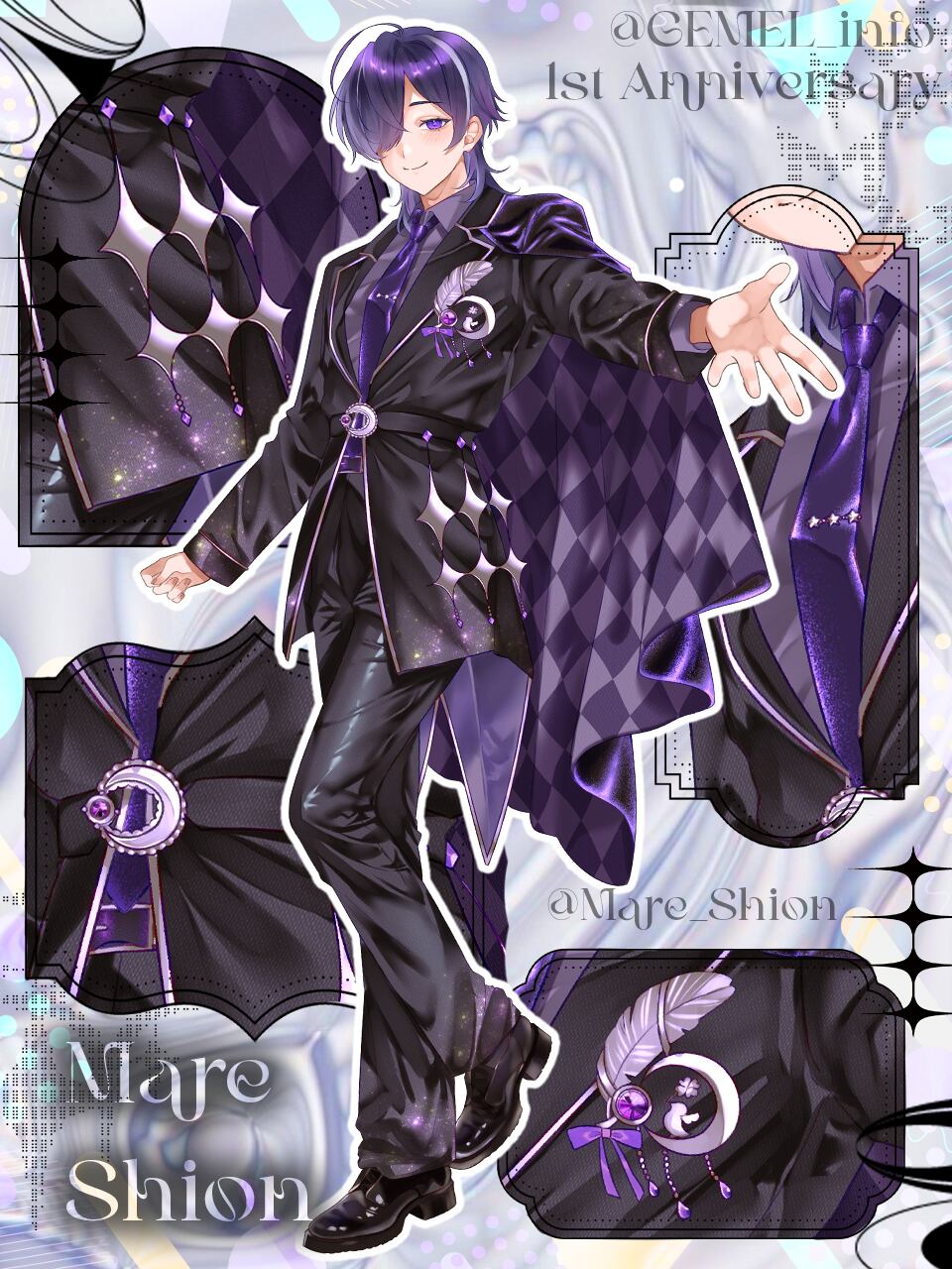 1周年記念グッズ【単品：アクリルキーホルダー】 | GEMEL official store