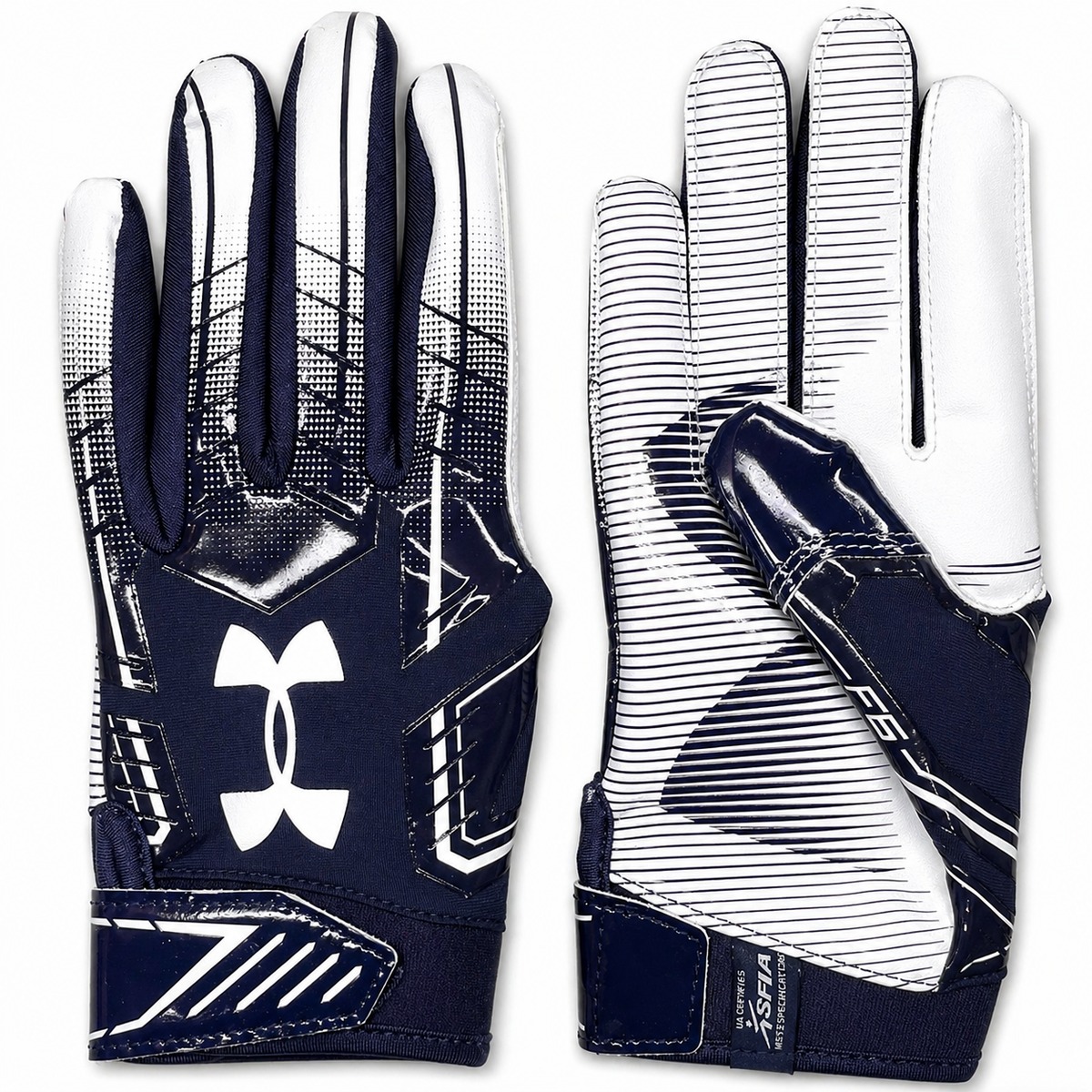 L,XL】UA F6 GLOVE ネイビー アメフト グローブ | END ZONE/エンド