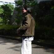 OLD JOE(オールドジョー)PATINA DEER-SKIN JEAN JACKET (SUEDE)