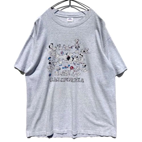 【101 Dalmatians - Made In USA】Vintage 101 Dalmatians Print T-Shirt【1990s-】Vintage Print T-Shirt