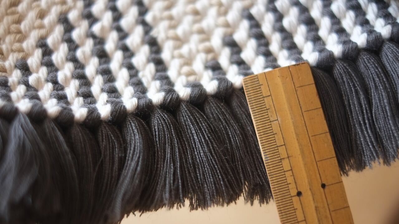 714◇【NEW!】ノッティング<手織りの椅子敷き> | 民芸ペチカ