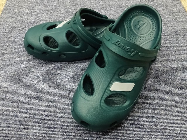 【宮田中学校・江南北部中学校】校内スリッパ　グリーン(２３㎝～３０㎝)