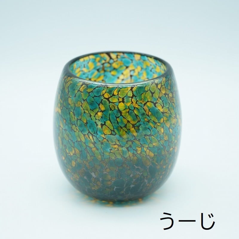 てぃんがーら たるグラス【琉球ガラス工房 雫】 | 沖縄の工芸品うぃー