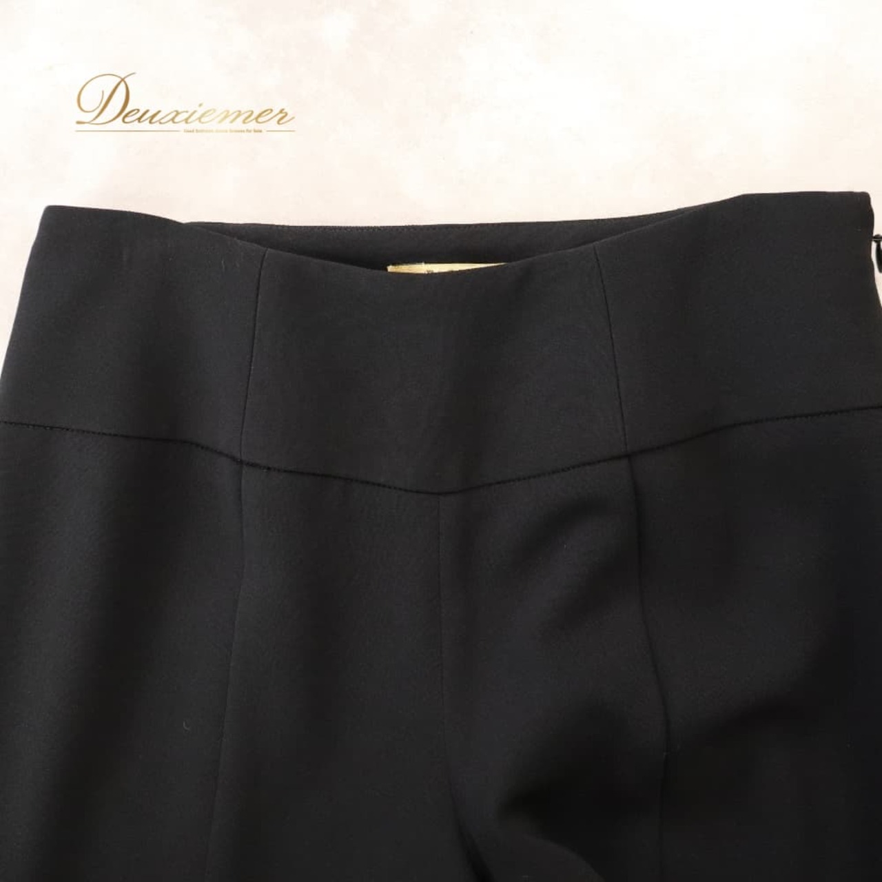 社交ダンス 衣装 Chacott チャコット PASSO ROSA ボトムス ズボン パンツ レッスンウェア ブラック系 黒 無地 シンプル リボン 華やか 鮮やか かわいい おしゃれ 上品 大人っぽい 練習 レッスン ダンス ダンス衣装 社交ダンス衣装 スラックス