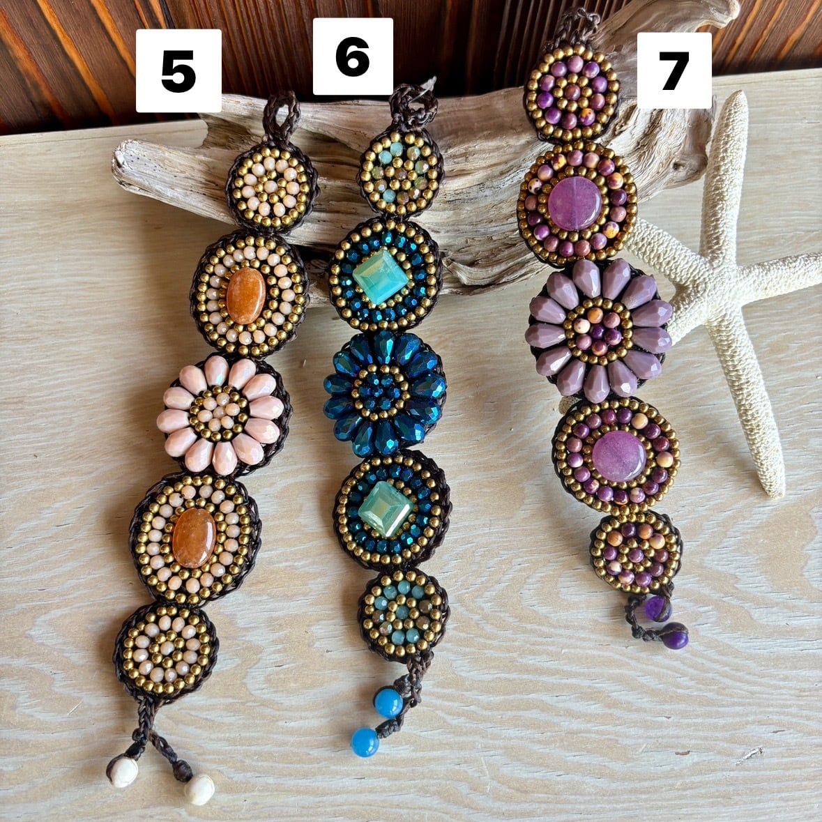 天然石ビーズブレスレットセット 1266342_h1_001.jpg