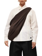 6CRAYON Pleated Hobo Bag