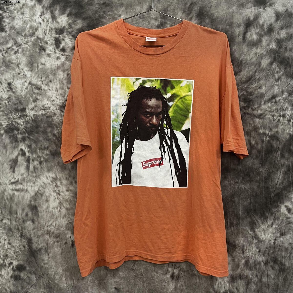 supreme Buju Banton Tee レッド Sサイズ