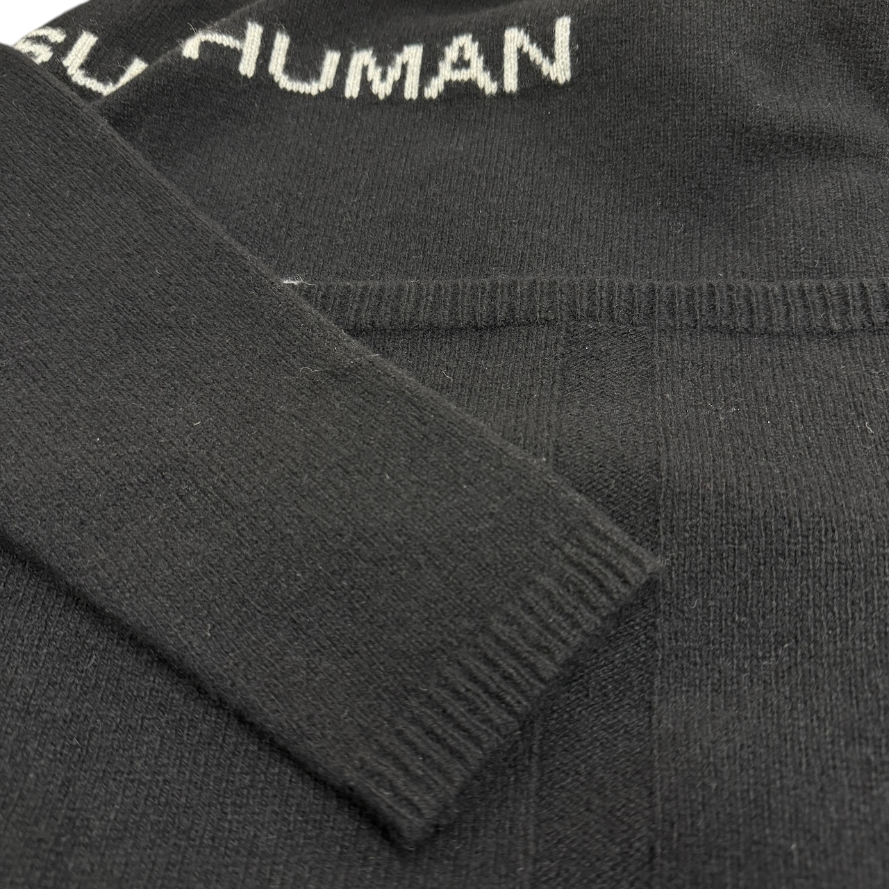 【RICK OWENS】リック・オウエンス "STROBE OWENSCORP" 22AW カシミヤ混ニットセーター