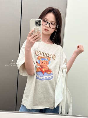 [COMMA] Berry Bear Tee / [콤마] 베리베어티