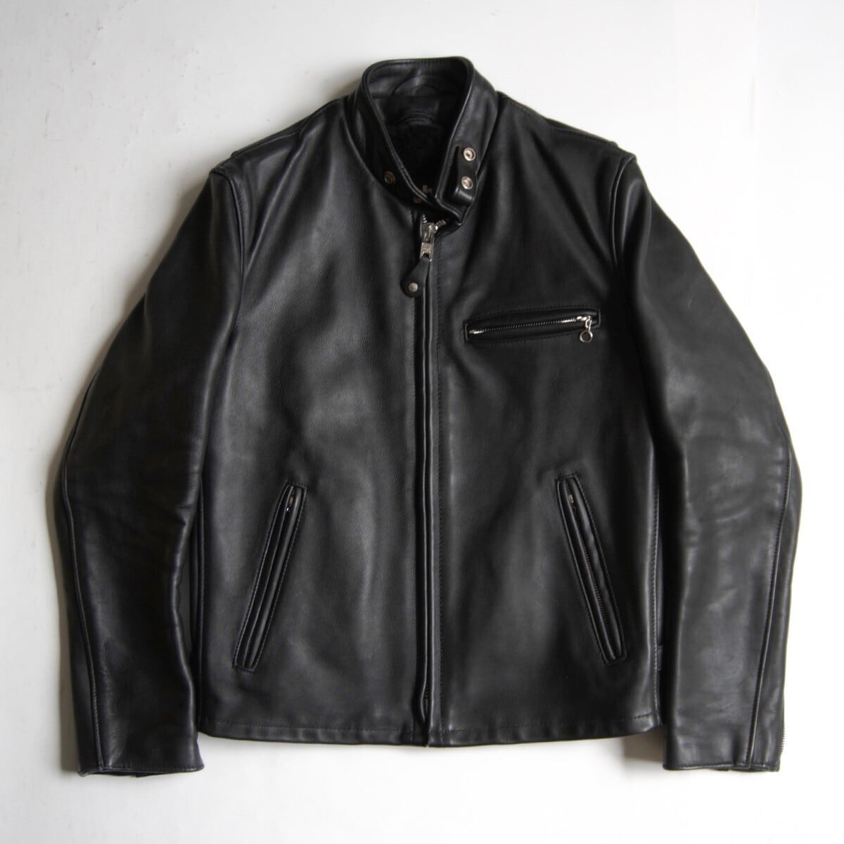 美品】SCHOTT【641/シングルライダースジャケット】38 ボアライナー