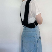 [Pattern] シェルメッシュコットンビスチェ