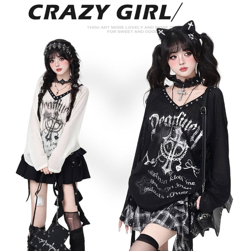 レフレム　地雷　ロック　ゴシックciva ilil　V系　ファッションjt レフレム 地雷 ロック ゴシックciva ilil V系 ファッションjt - メルカリ