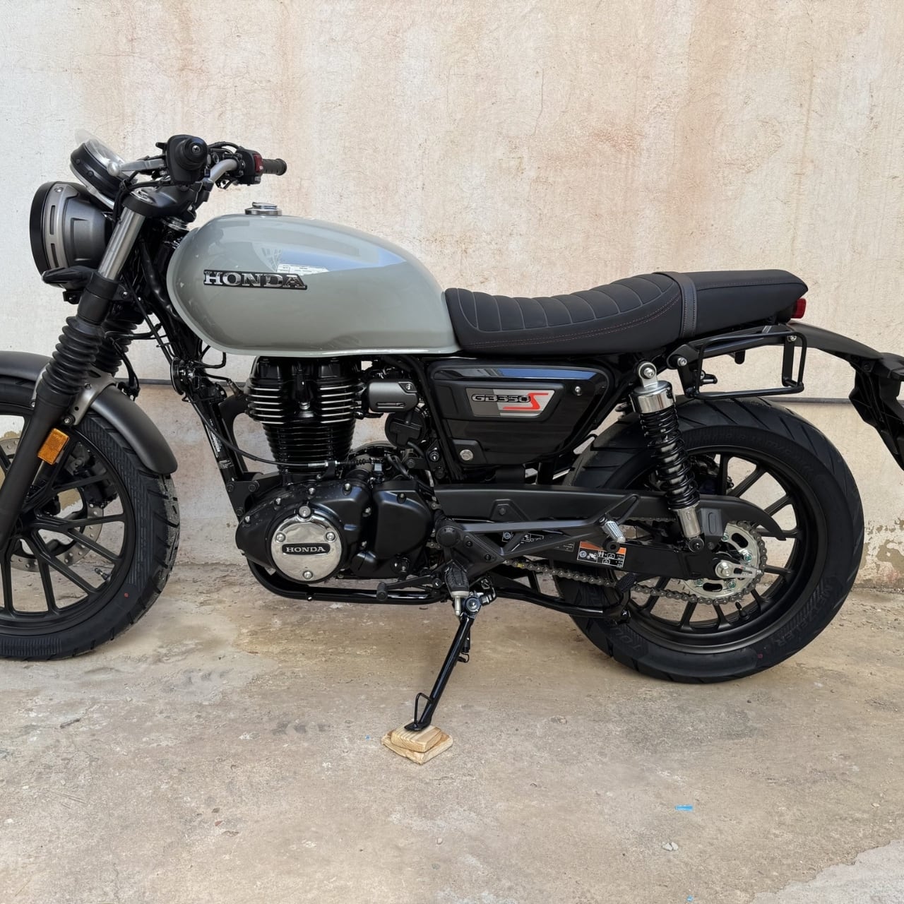HONDA GB350S用ブラケット 左右セット ブラック Klickfix対応 | La