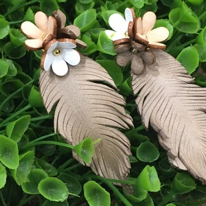 【アウトレット】ジャスミン (ピン無しタイプ)7個入(ブラウン）