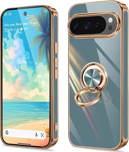 Google Pixel 10 / Pixel 10 Pro ケース リング付き グーグル ピクセル