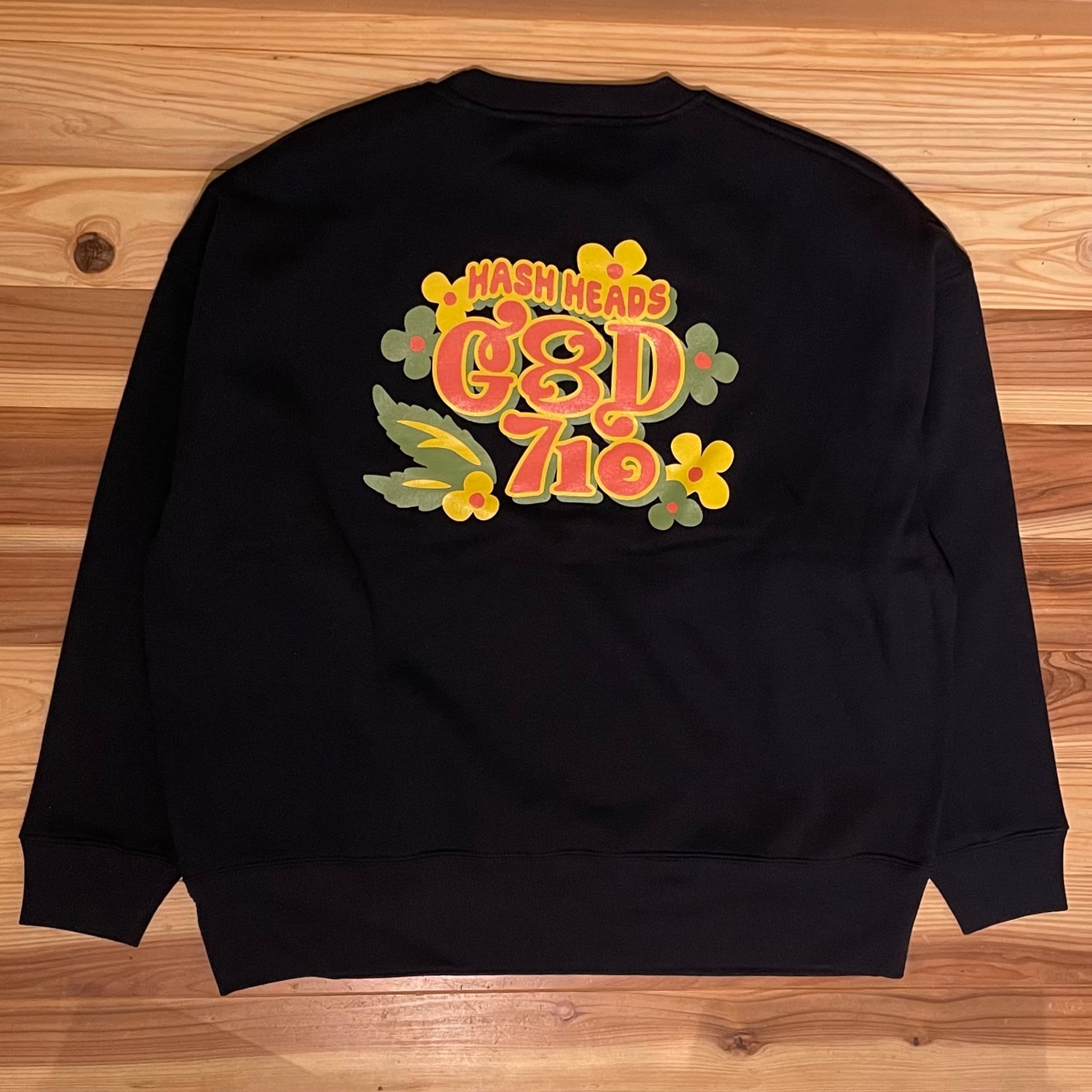 HASH HEADS CREW SWEAT / design by Yusuke Komori