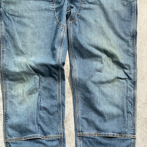 20s メキシコ製 デニム ダブルニー Carhartt 38×36 詳細写真4
