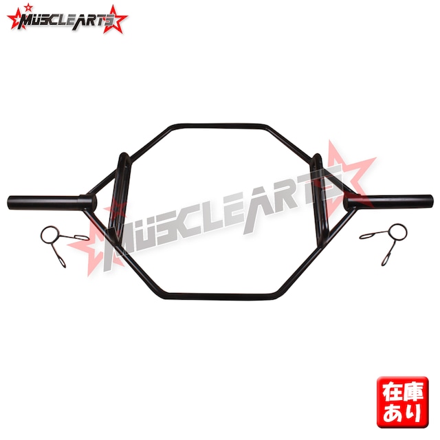 【残りわずか】ヘックスバー HEXバー　黒亜鉛　オリンピックシャフト【数量限定】