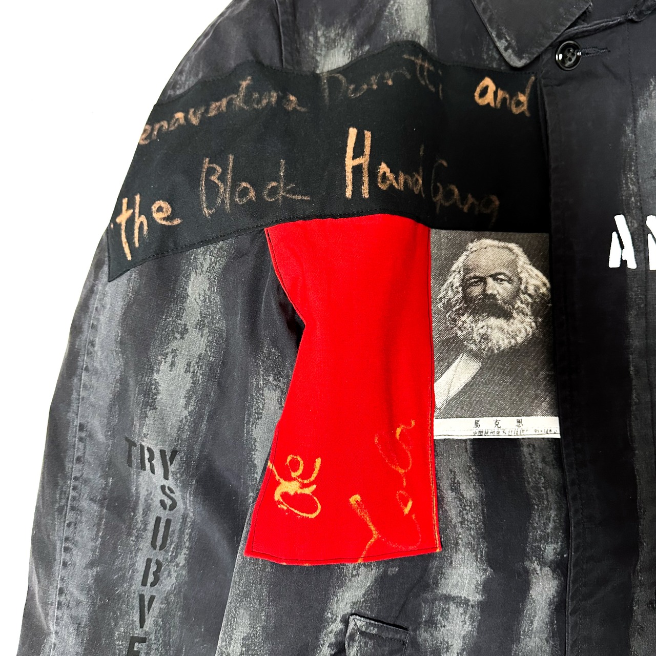 UNFINISHEDアナーキーシャツコート24010