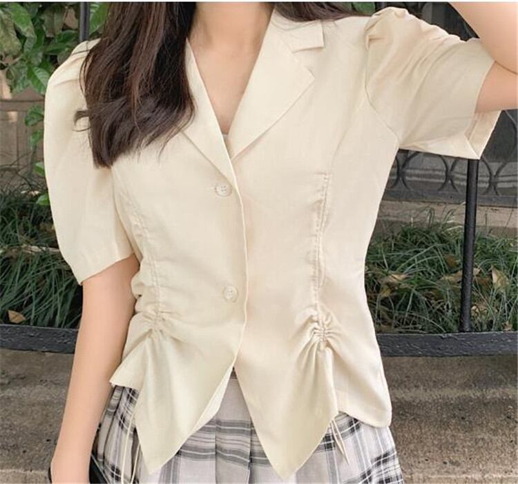 気質 スリム 薄い トップス 女性 スーツ カジュアル エレガント