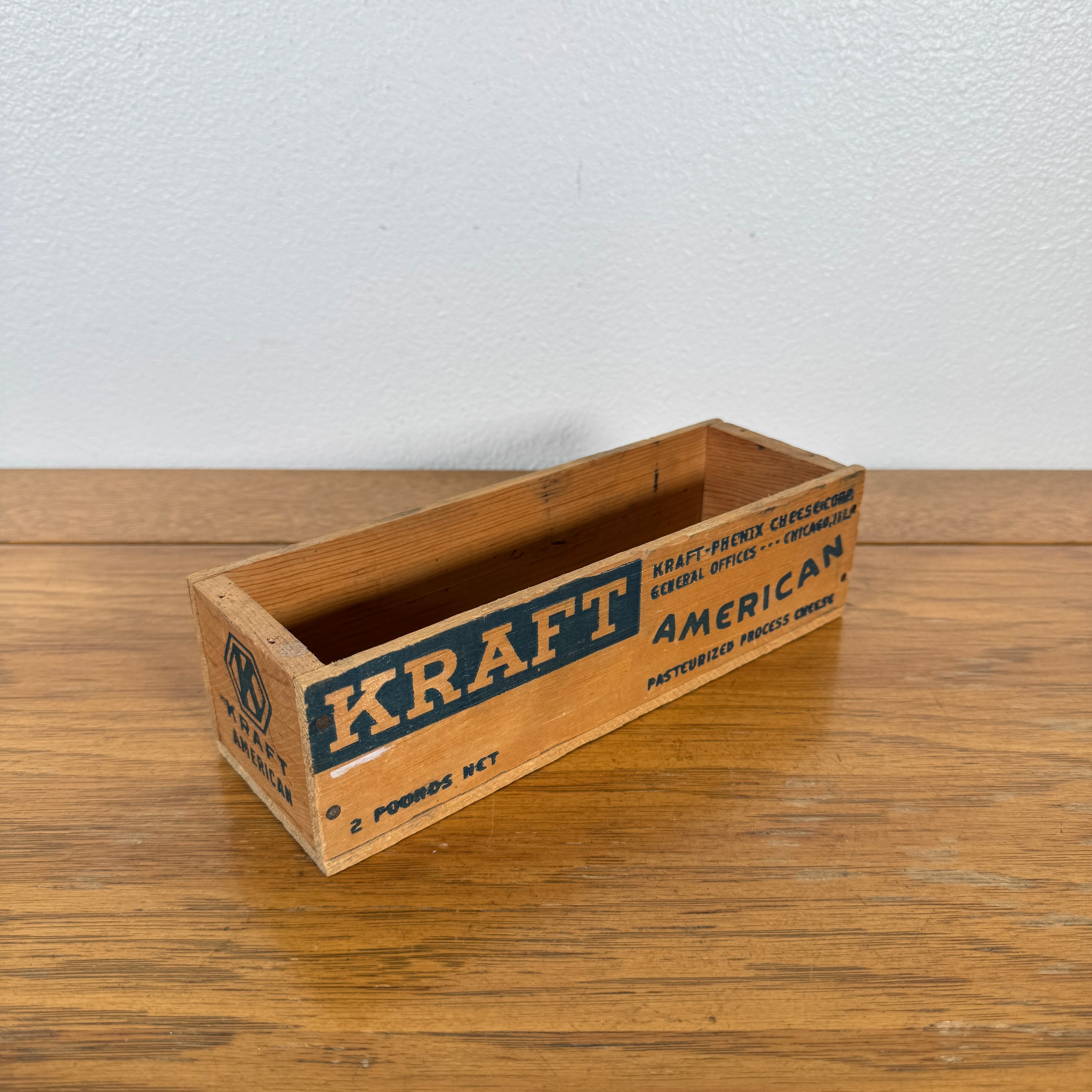 #1711 ビンテージ チーズクレート 木箱 ウッドボックス 収納ケース ディスプレイ