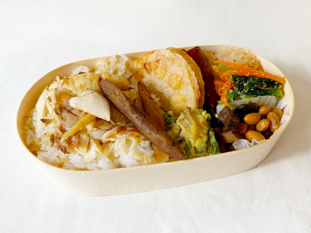 秋のお弁当5種セット【無添加、無農薬米、有機・特別栽培野菜】