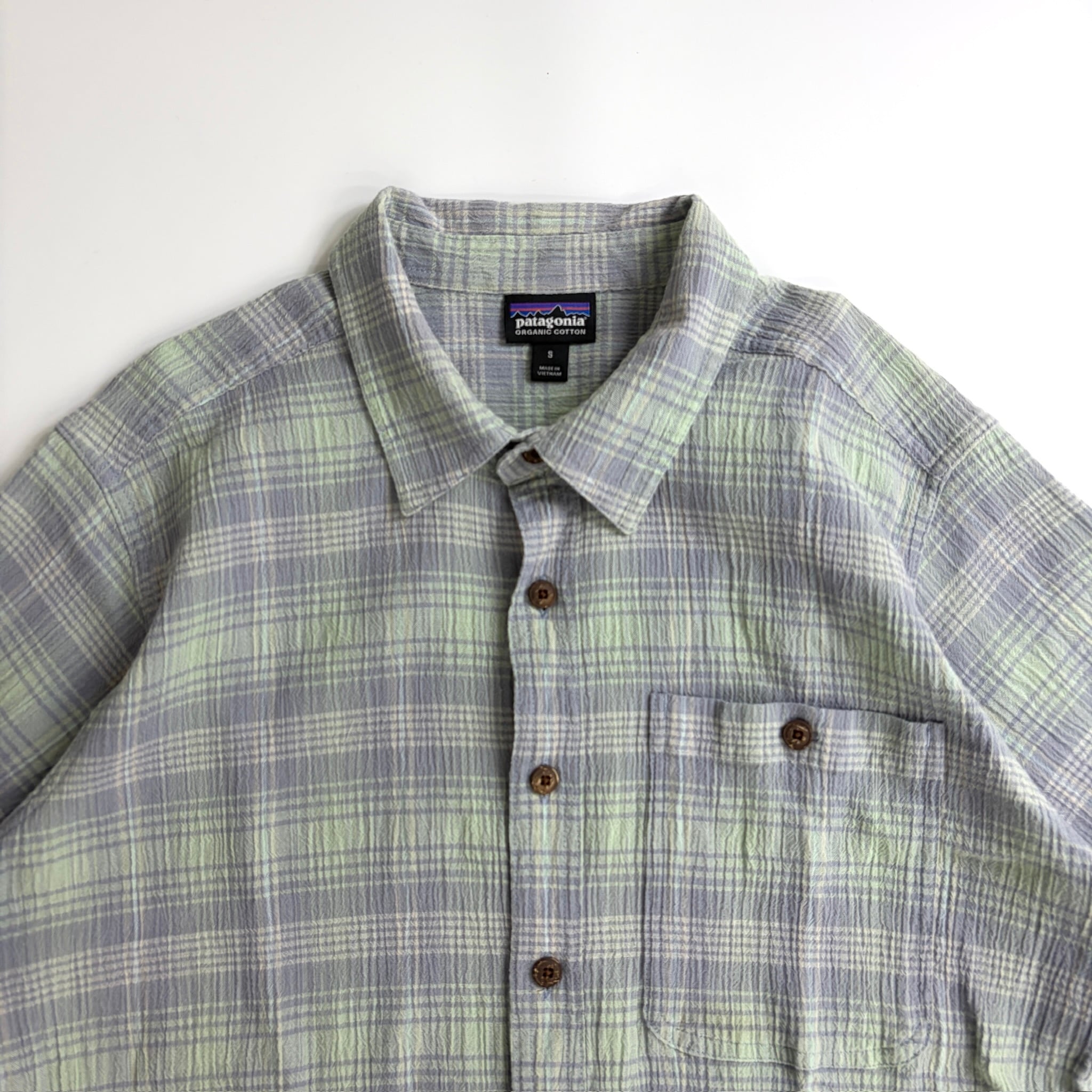 patagonia Ombré check shirt
