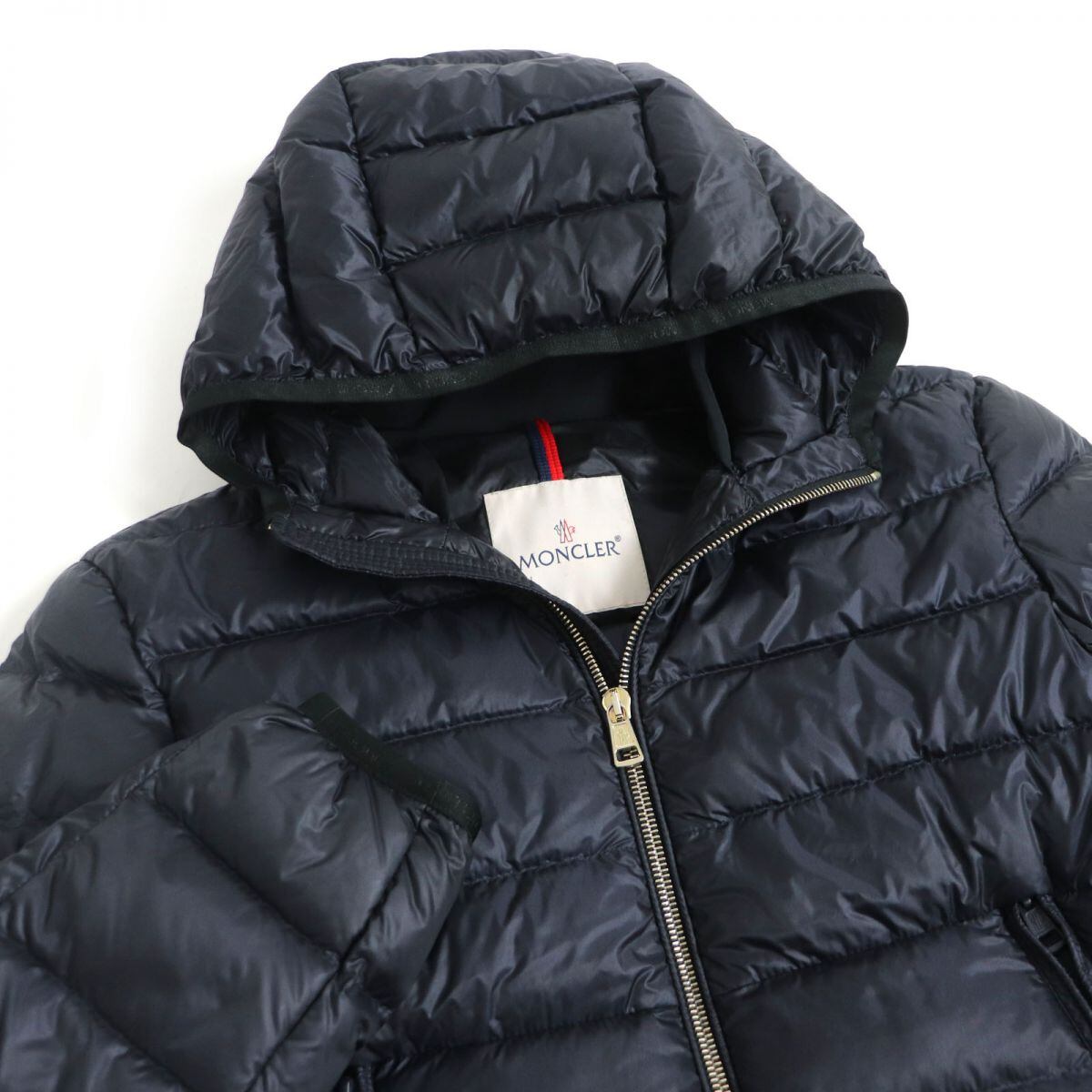MONCLER パーカー M ネイビー ワッペンロゴ｜Yahoo!フリマ（旧PayPay