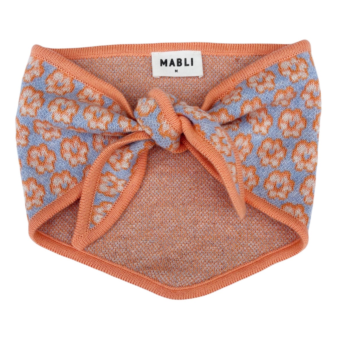 MABLI|DONUT NECKTIE|LIGHT CHAMBRAY