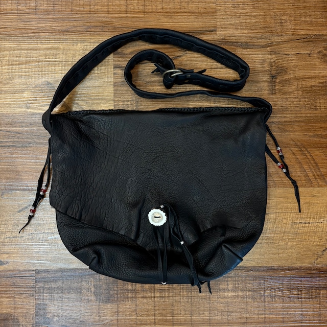 別注 ナスングワム×アーリーモーニング【Nasngwam×Early Morning】Big Deerskin Messenger Bag