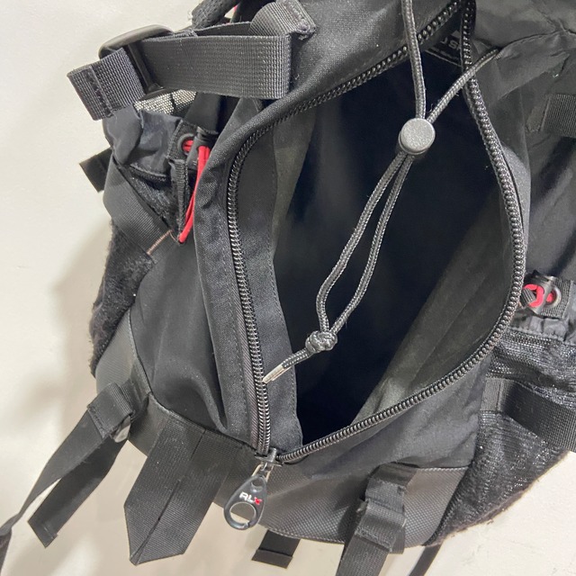 90s RLX POLOSPORT ラルフローレン バックパック リュック 黒