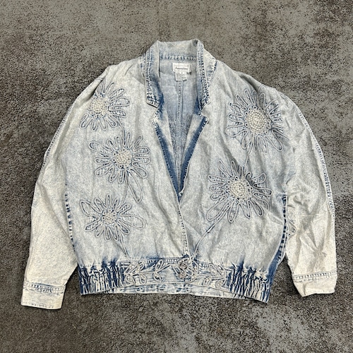 OLD handmade design denim jacket
