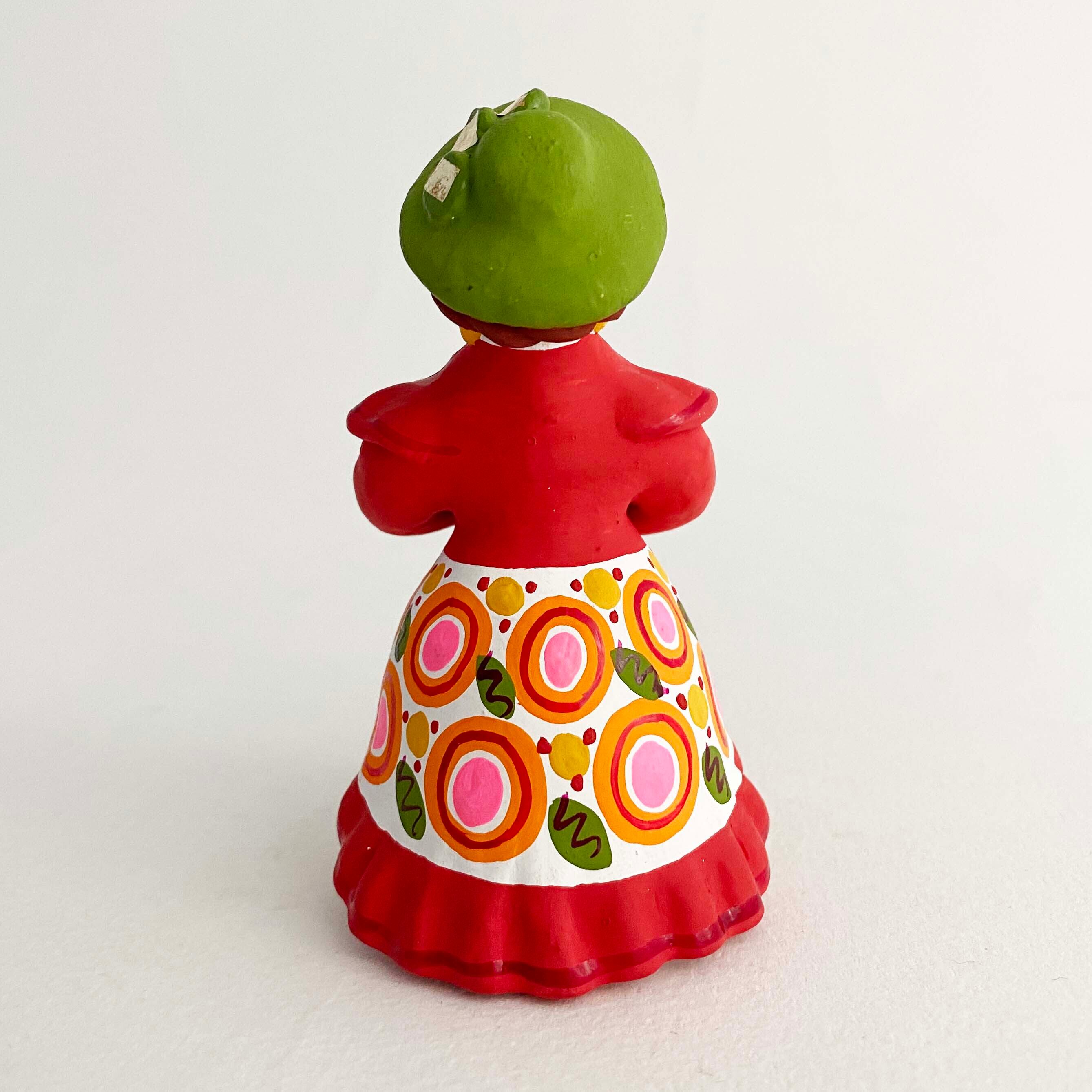 ディムコヴォ土人形 / バラの花束