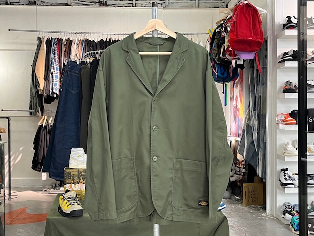 DICKIES × BEAMS × TRIPSTER WORK JACKET OLIVE MEDIUM 00689