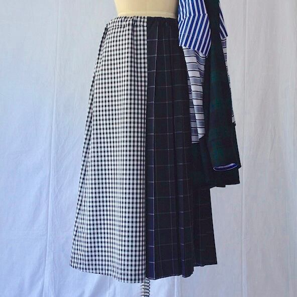 NOZOMI ISHIGURO ノゾミイシグロ 19HLS01016 SKIRT 切替