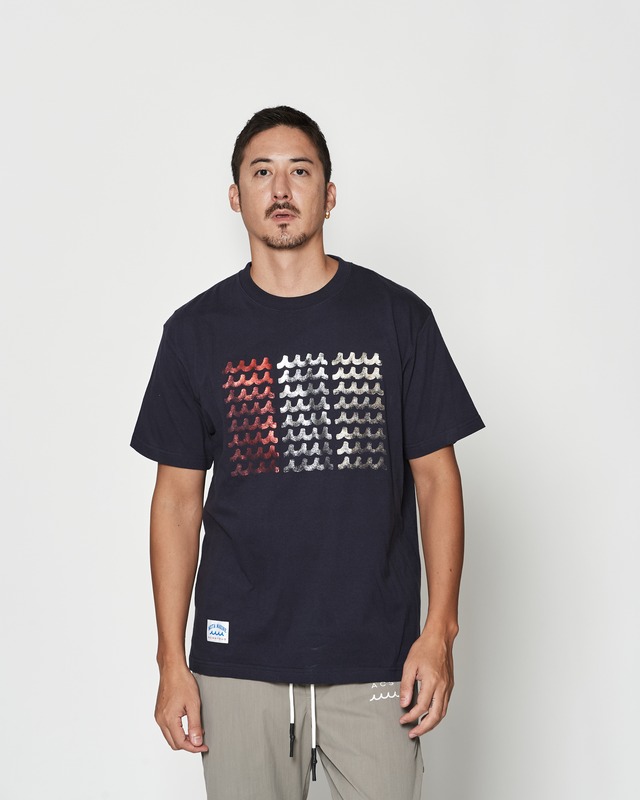muta MARINE × ACANTHUS  箔プリントTシャツ