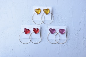 【mini ver.】vintage heart hoop