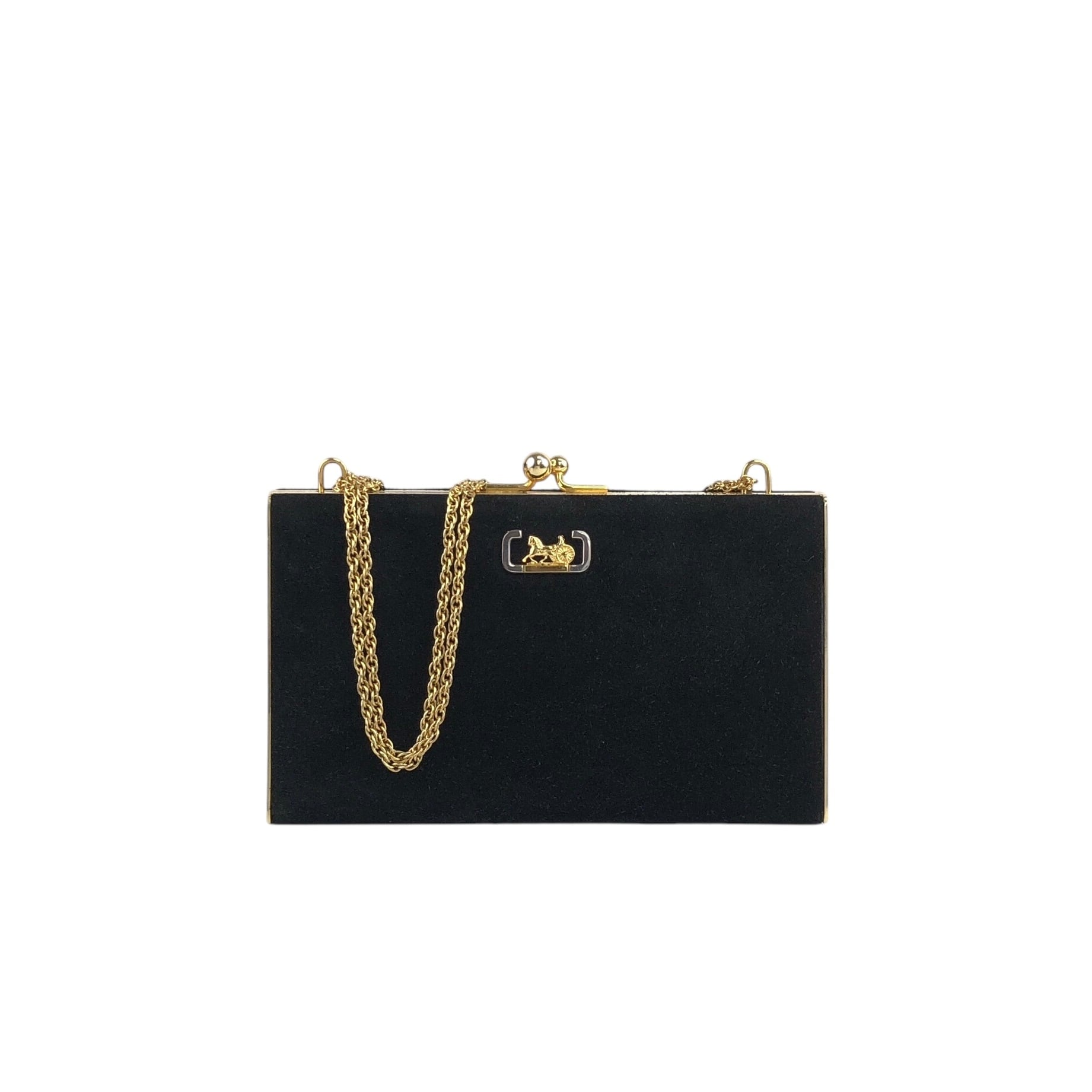 CELINE パーティーバッグ ブラック CELINE セリーヌ ショルダーバッグ ブラック ホースキャリッジ