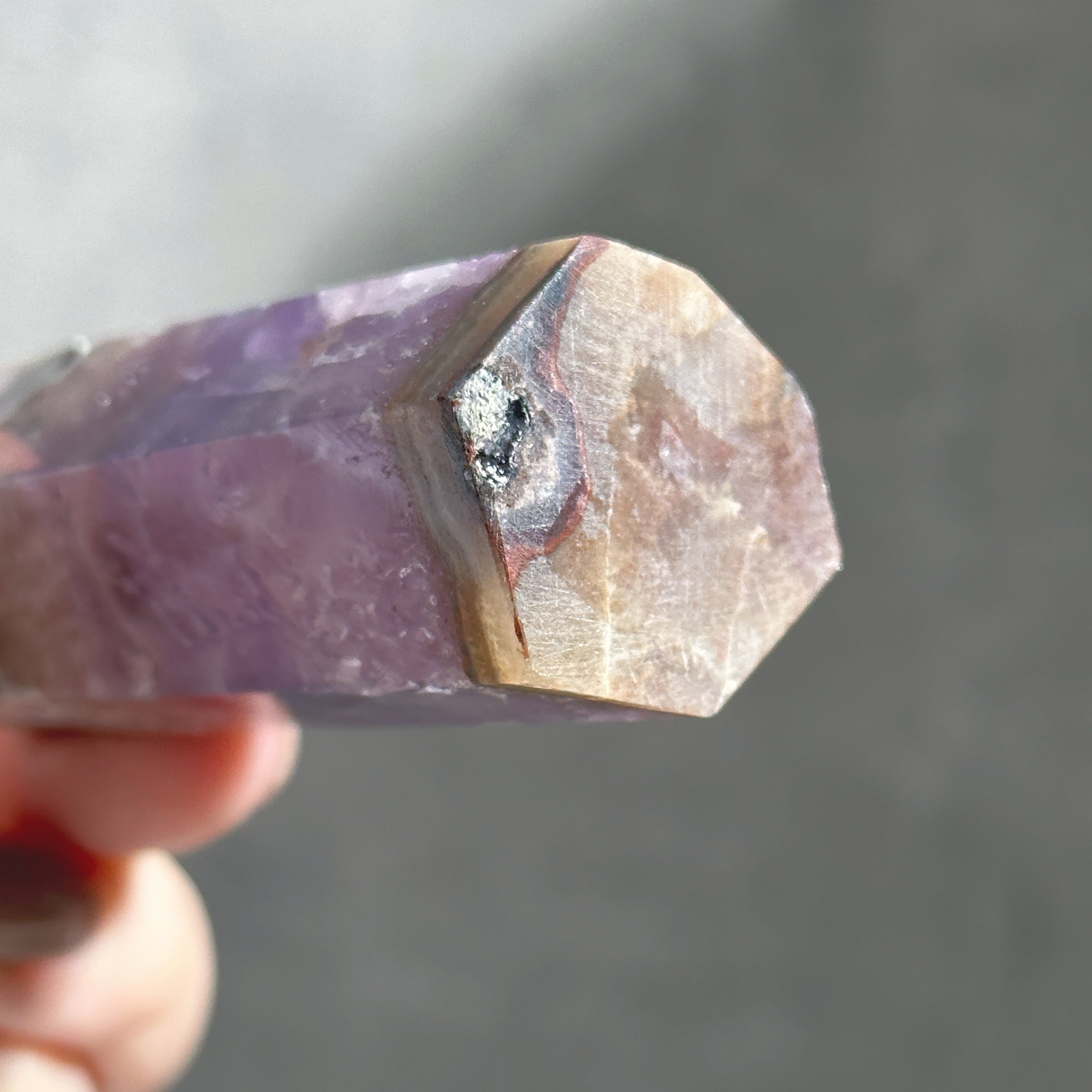 BIGサイズ♡ アメジストアゲート タワー ポイント ① 瑪瑙 紫 天然石 cfad05bd0a5f55ee33f67c167f21cb