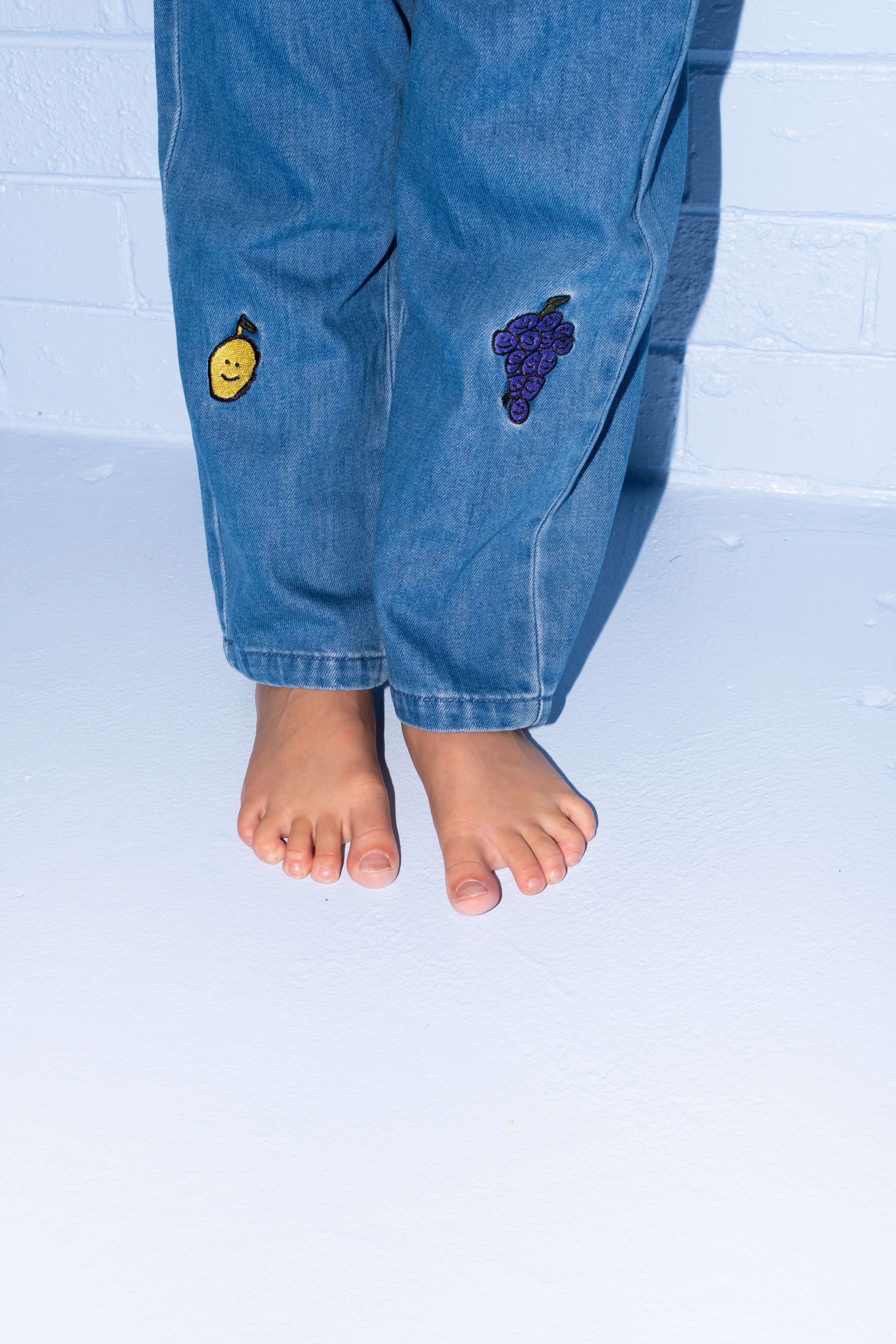 【即納/送料無料】Grown / ORGANIC FRUIT SALAD DENIM PANTS