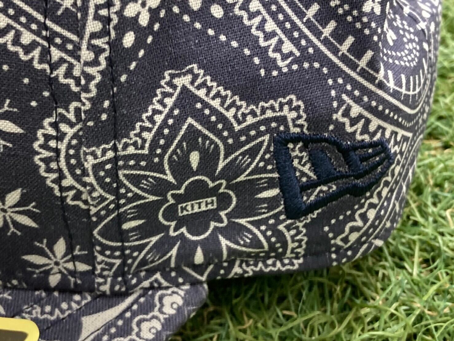 KITH × NEW ERA Yankees 59fifty Bandana Paisley Hat 7 3/8 58.7cm 