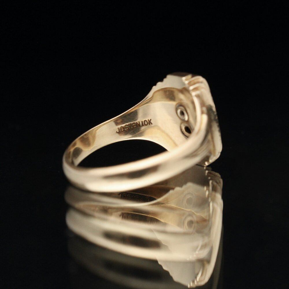 Vintage College Ring [JOSTEN 10kt Gold 3 Colors] [1949s