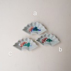 扇形の豆皿