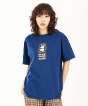 【X-girl】VINYL LIP FACE S/S TEE【エックスガール】