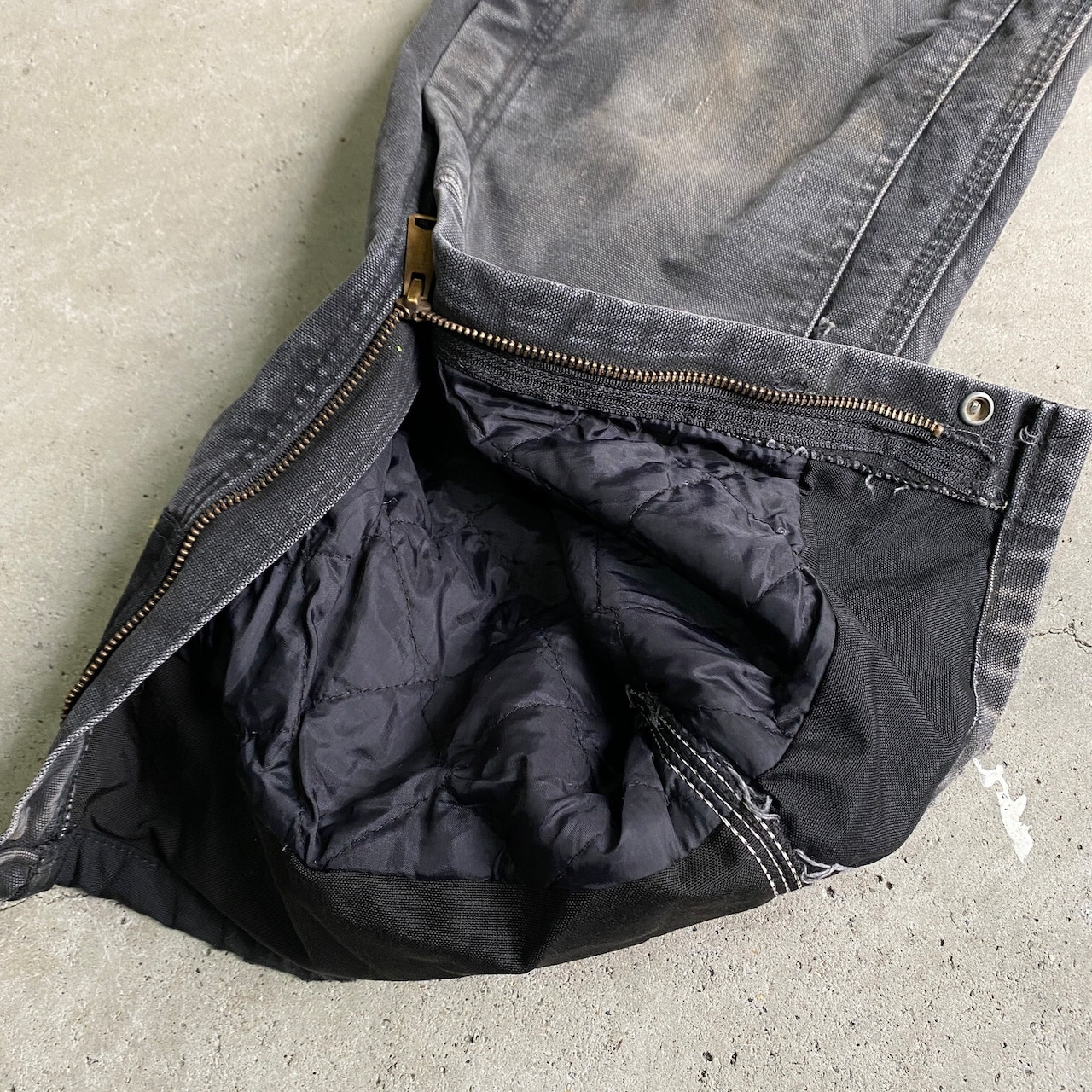 メキシコ製 Carhartt カーハート ダック地 ワークパンツ ダブルニー 
