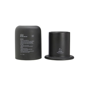 ANAheim Porcelain Ash-Pot "Black" ANAheim /アナハイム ポーセリン アッシュポット/電子タバコ用灰皿/雑貨/ギフト