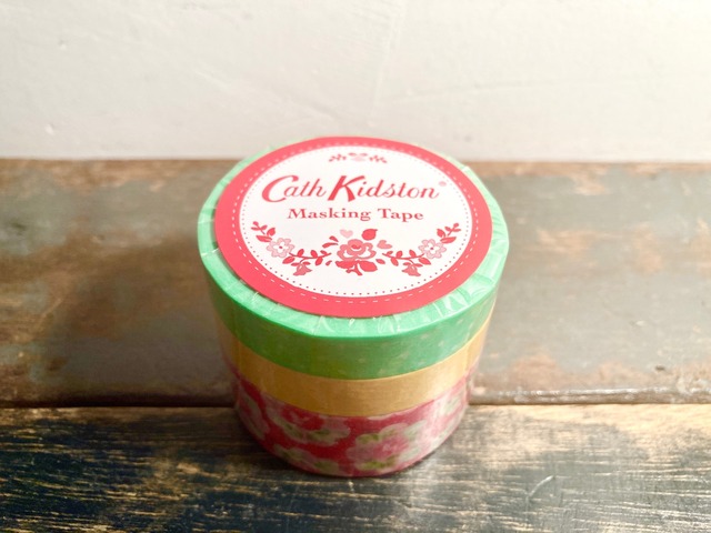 Kath Kidston（キャスキッドソン）マスキングテープ 3巻セット | irodori 
